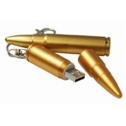 Bullet USB Drive w/Split Ring