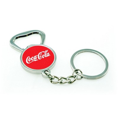 Full Color Bottle Opener Keychain