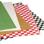 FDA Compliant Red Check Waxed Tissue Paper