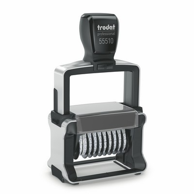 Trodat 10 Band Self-Inking Die Plate Numberer Stamp (1 3/16"x2 1/8")