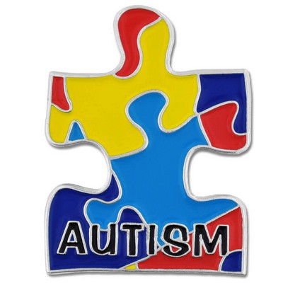 Autism Puzzle Piece Lapel Pin