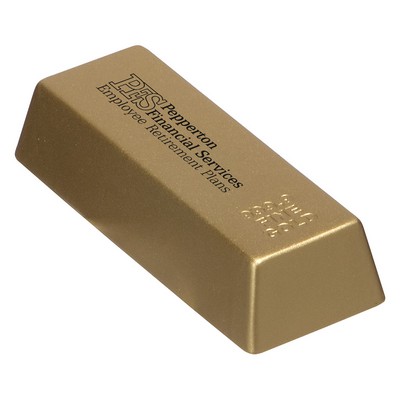 Gold Bar Stress Reliever