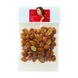 Honey Roasted Peanuts in Header Bag (1 Oz.)