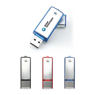 2GB USB Flash Drive w/Removable Cap