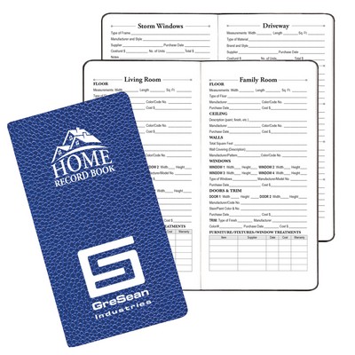 Home Record Book w/ Cobblestone Cover