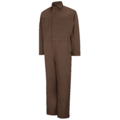 Red Kap™ Men's Twill Action Back Coverall - Brown