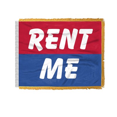 Rent Me Antenna Flags 12x18 inch