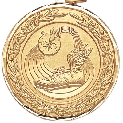 2" K Series Track & Field General Die Struck Medal