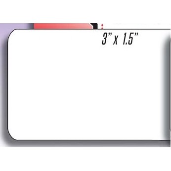 Rectangle Label (3"x1.50")