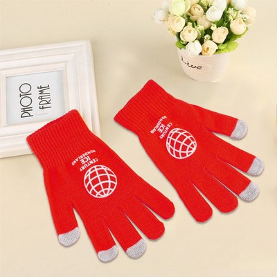 Unisex OSFM Smart Touchscreen Gloves - Full Color