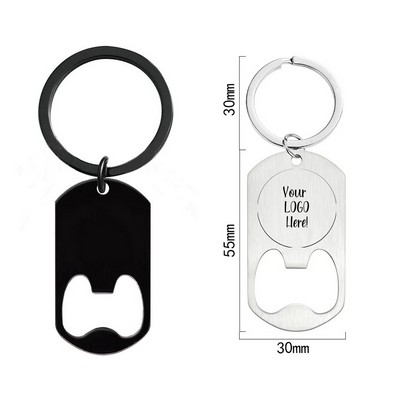 Aluminum Opener Keychain