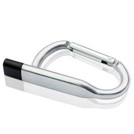 64 GB Carabiner Metal USB Flash Drive