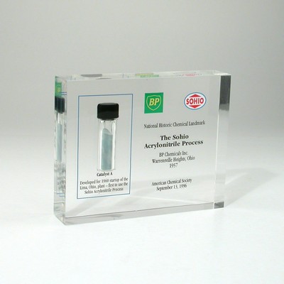 Rectangle Lucite® Embedment Award (5" x 4" x 1")