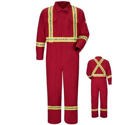 Bulwark® Men's 6 Oz. Premium Coverall w/CSA Reflective Trim