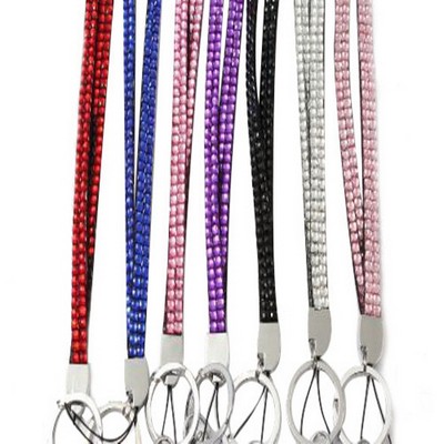 Rhinestone Bling Bling Lanyard