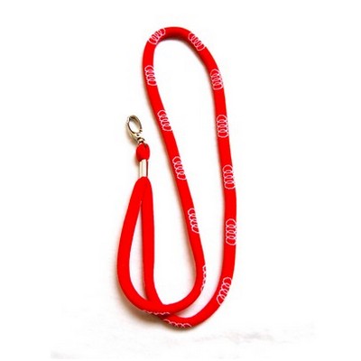 Nylon Round Lanyard w/Lobster Claw Attachment