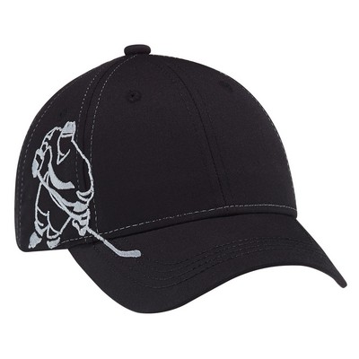 Sport Youth Cap w/Hockey Player