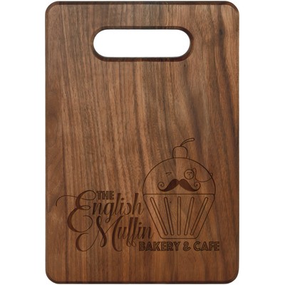 6" x 9" - Wood Cutting Boards - Walnut