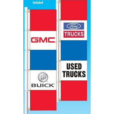 Huge Dealer Logo Stack Flag (Certified Pre-Owned GMC®)