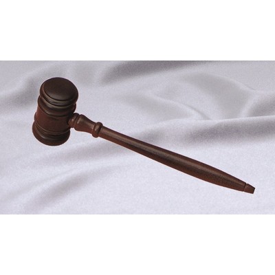 8" Walnut Gavel, Ladies