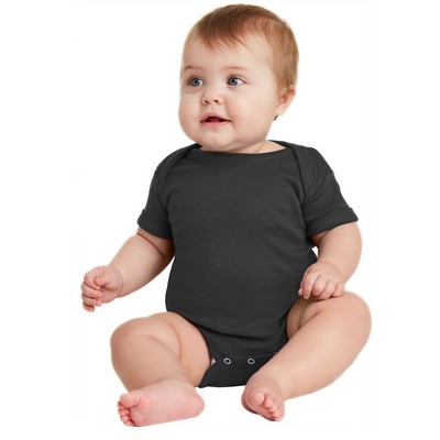 Rabbit Skins™ Infant Short Sleeve Baby Rib Bodysuit