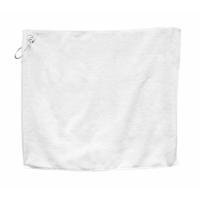 Carmel Micro Fiber Golf Towel w/ Grommet & Hook