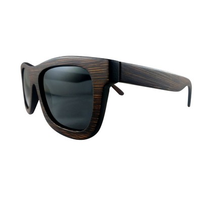 Stained Bamboo Wood Sunglasses