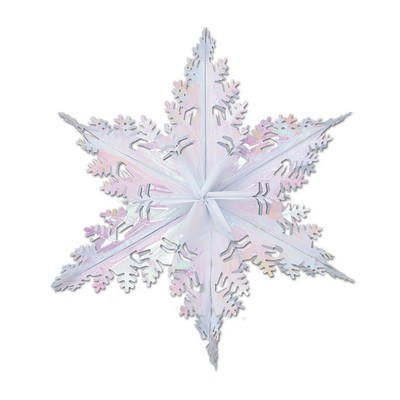 Metallic Winter Snowflake