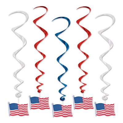 American Flag Whirls