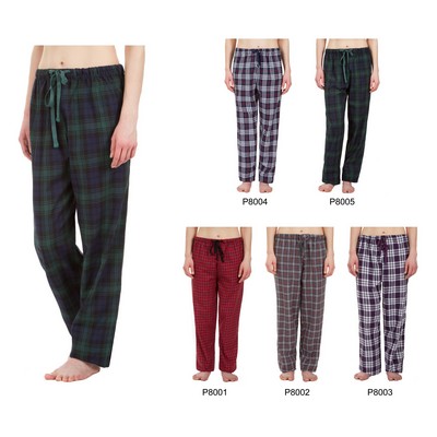 Women's Classic Plaid Pajama Pants, Sleepwear, Lounge Wear