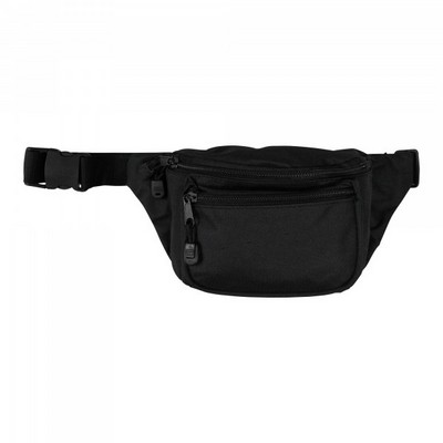 Kemp USA Black Hip Pack (Blank)