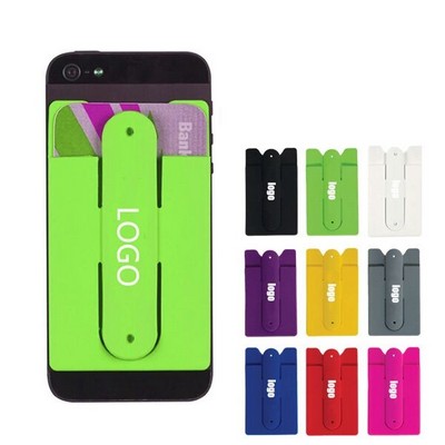 Silicone Quick-Snap Pocket Stand for mobile phone Silicone Quick-Snap Pocket Stand for mobile phone