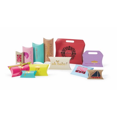 Colored Pouch Boxes (7"x 5 1/2 x 2")