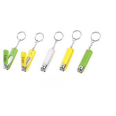 Nail Clippers with Key Chain