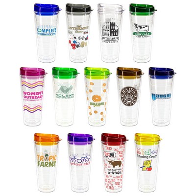 Seabreeze 22 oz Tritan® Tumbler with Translucent Lid