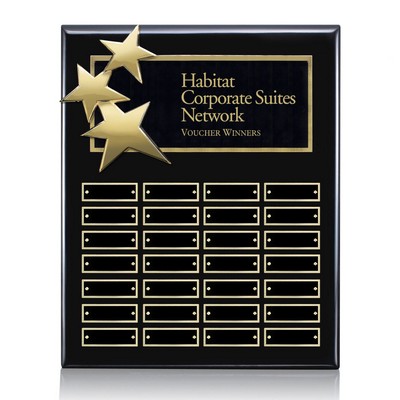 Constellation Vert P/Plaque - Black/Gold 28 Plate