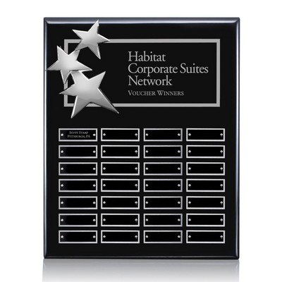 Constellation Vert P/Plaque - Black/Chrome 28 Plate