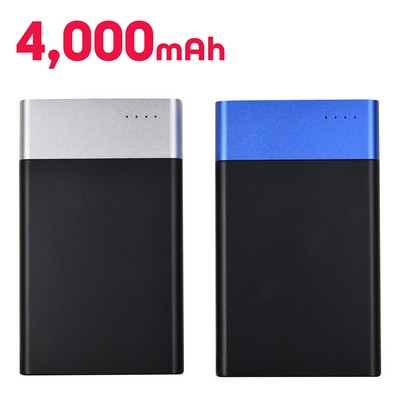 4000mAh Light Up Portable UL Listed Power Bank