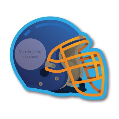 5.5"X7.2" Football Helmet Car & Truck Magnet