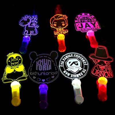 Party LED Flashing Light Effect Acrylic Sticks