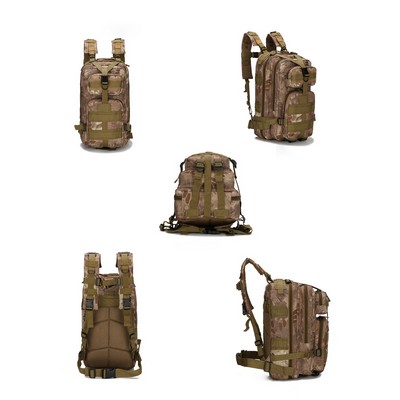 35 L. Camouflage Style Outdoor Travel Backpack