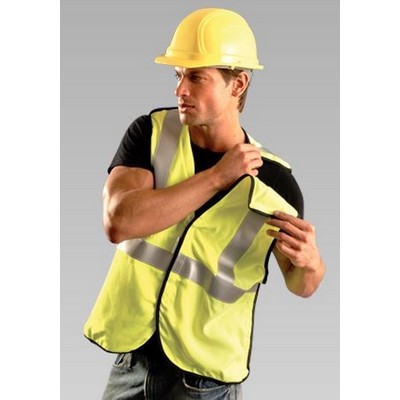 Flame Resistant Dual Certified for Arc and Flash Fire Single Stripe 5 Point Breakaway Vest