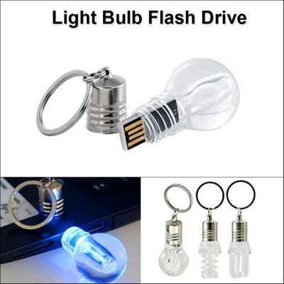 Light Bulb Flash Drive - 128 MB