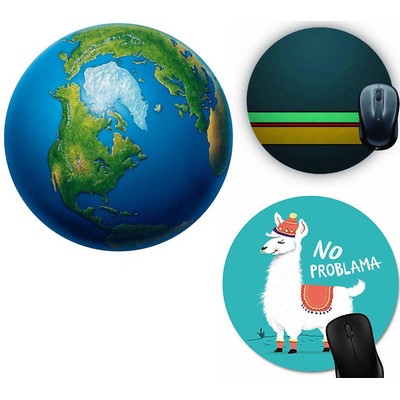 Full Color Round Mouse Pad