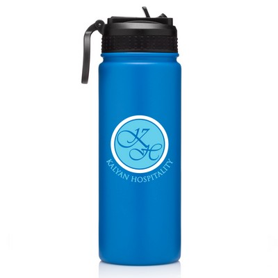 18 Oz. The Travelor Stainless Steel Vacuum Bottle