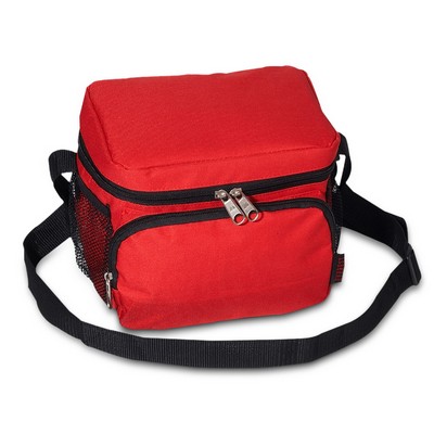 Everest Cooler/Lunch Bag, Red/Black