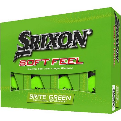 Srixon® Soft Feel Brite™ Golf Ball - Matte Green