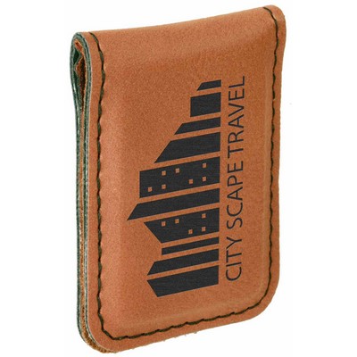 Leatherette Money Clip