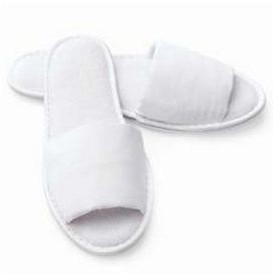 Men's Open Toe Terry Slippers (Overseas - Embroidered)