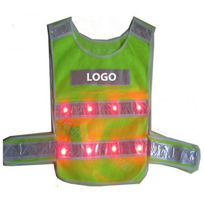 LED Reflective Safety Vest